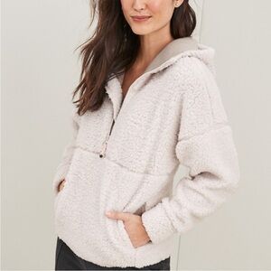 New with Tag Prana Permafrost Half Zip Pullover in Dream Dust Size XL